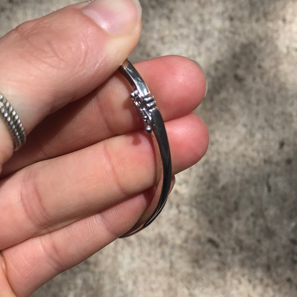 Ruby Red Rhinestone Bracelet - image 4